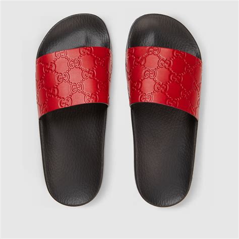 gucci slides 9.5|gucci slides girl.